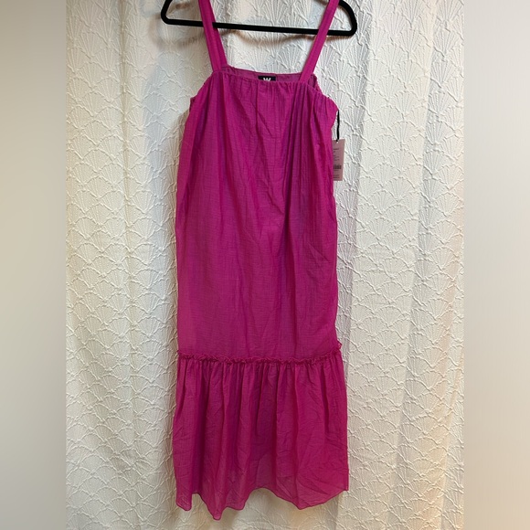 NWT W by Worth Medium Pink Sundress - Picture 2 of 7